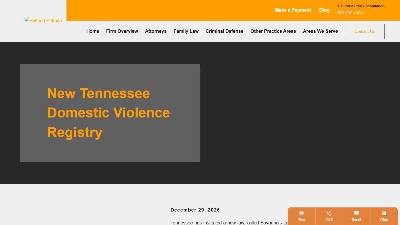 What you should know about Tennessee's Newest Registry: Savanna's Law